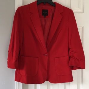 Red blazer